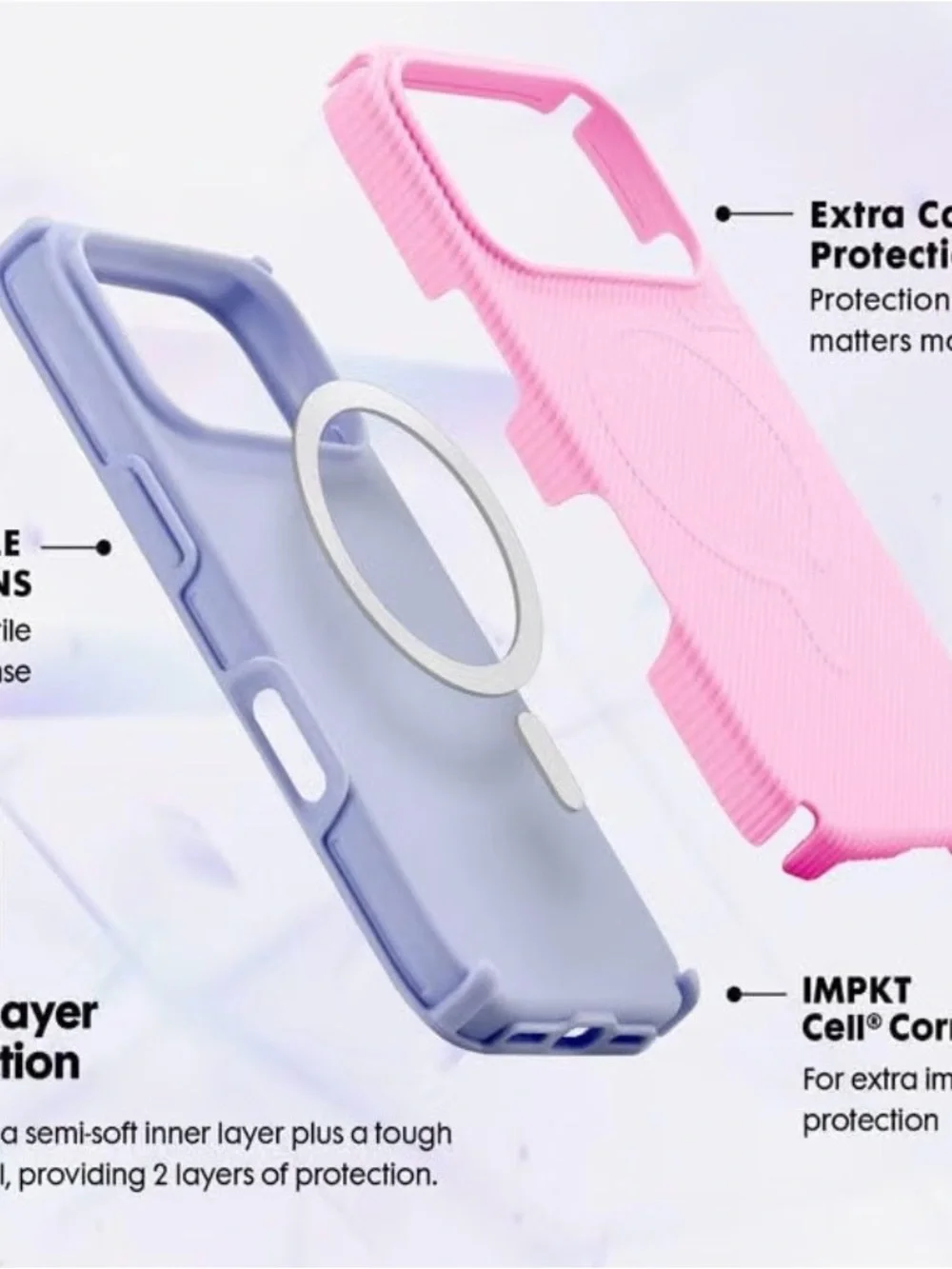 New, Unused LAUT Shield Flux Case for iPhone 17 Air — Skymist Color - NWT